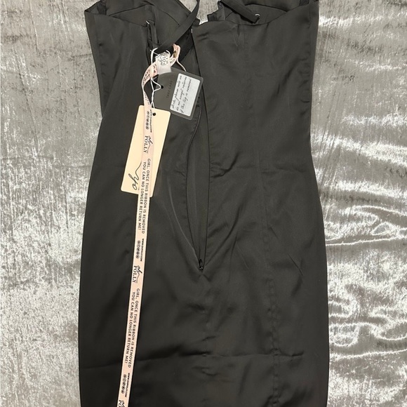 Oh Polly Black Mini Dress - Picture 3 of 3